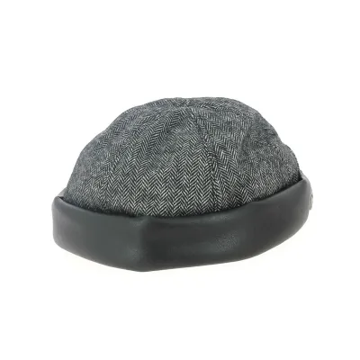 bonnet cooper revers noir Reference : 11278 | Chapellerie Traclet