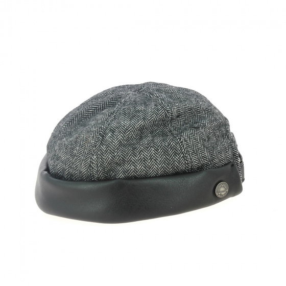 Bonnet cooper  revers noir Bonnet cooper  revers noir