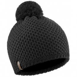 Black Pompom Beanie Le Drapo