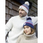 Holda Ecru Pom-Pom Beanie - Pipolaki