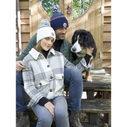 Lespi Navy Pompon Hat -Pipolaki