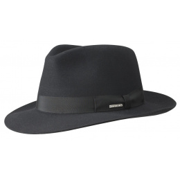 Bogart Penn Black Felt Fur Hat - Stetson