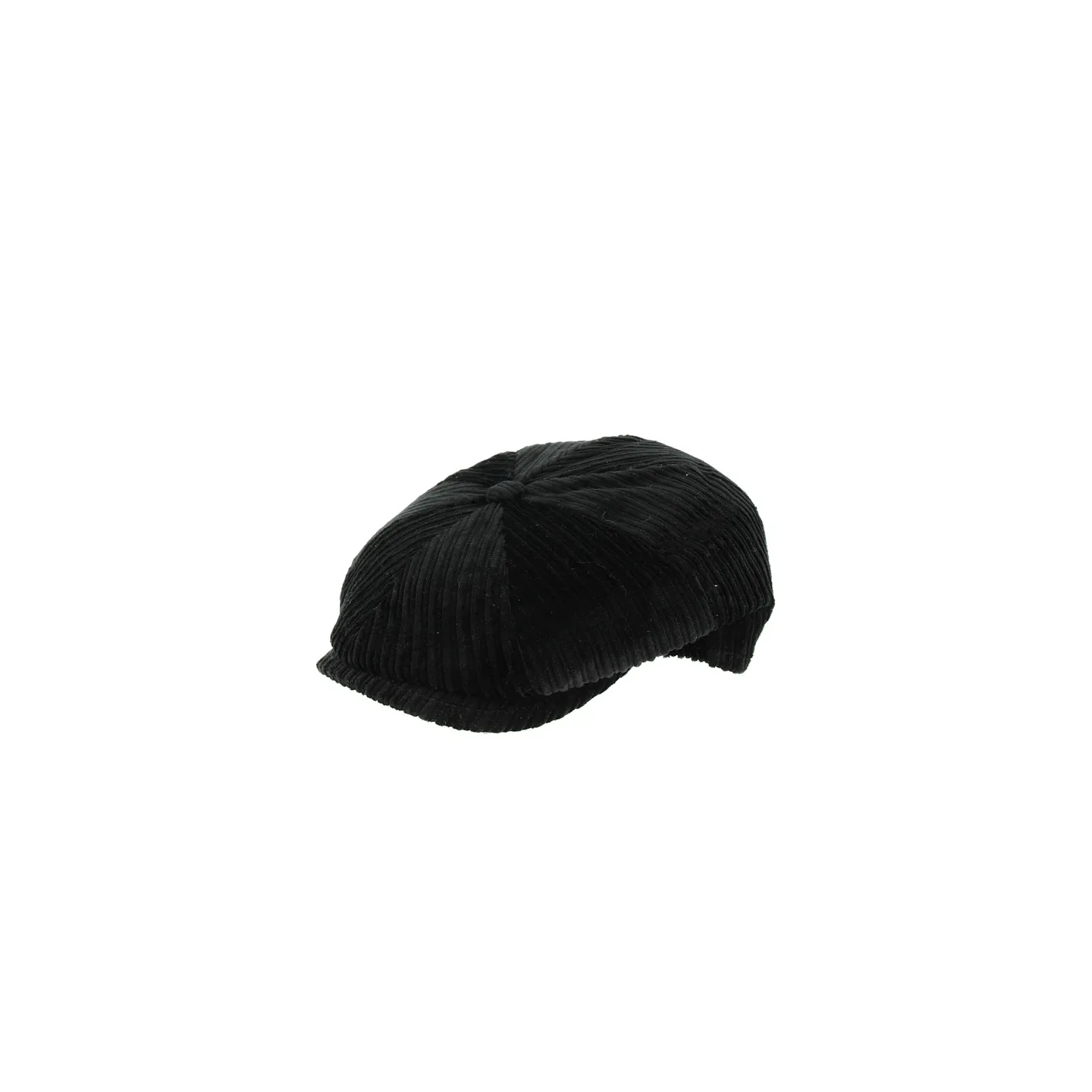 Corduroy cap - Black Reference: 11331 | Traclet Hat Shop