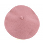 Women's Ambrines Pink Wool Beret Traclet