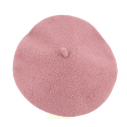 Béret Femme Ambrines Rose Laine- Traclet