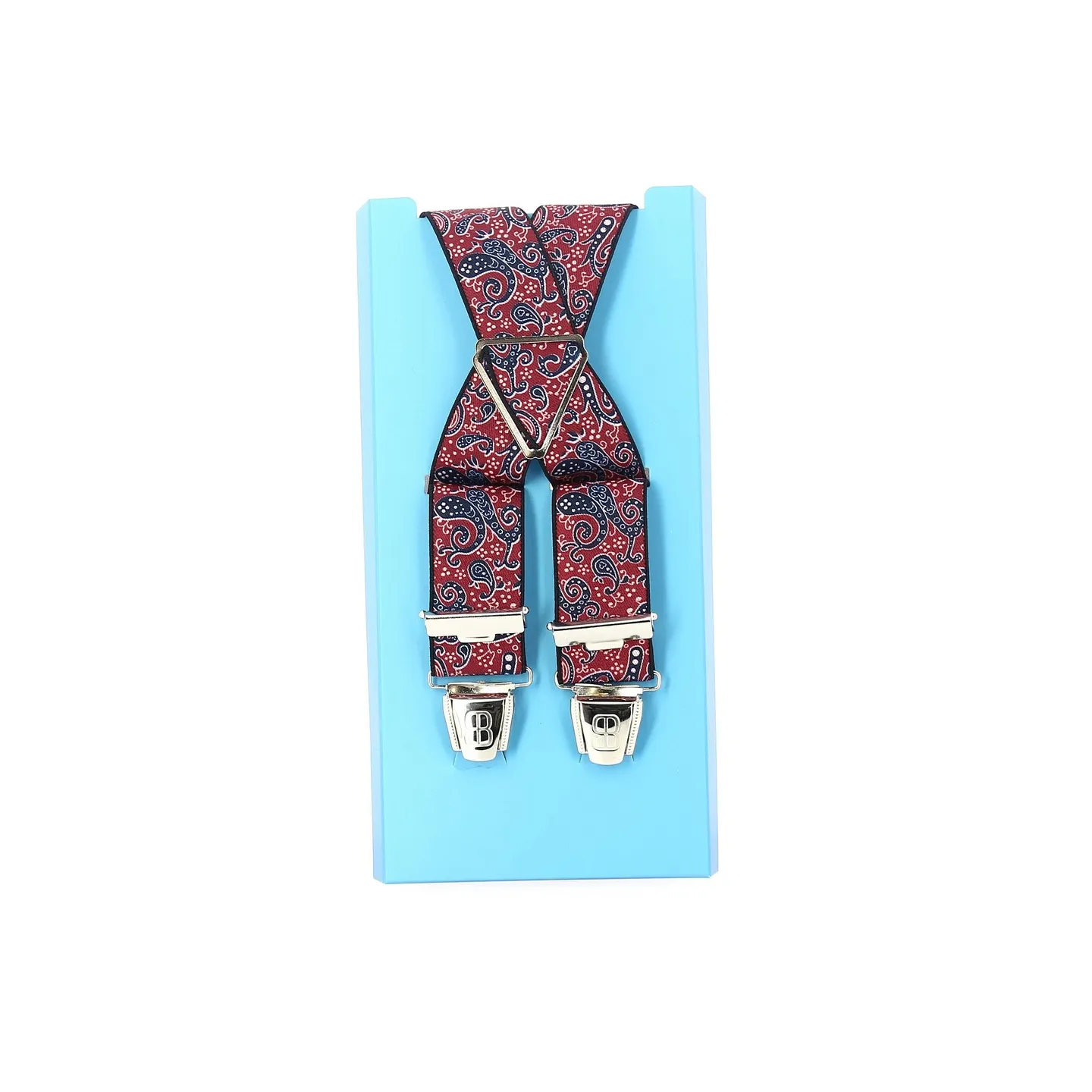 Bretelle fantaisie style bandana - Rouge Reference : 11405 | Chapellerie Traclet