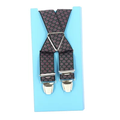 Fancy Suspenders - Black round Reference: 11408 | Chapellerie Traclet