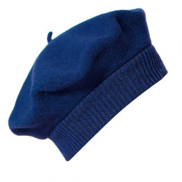 Beret Parisienne Bleu Nuit - Héritage par Laulhère