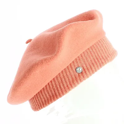 beret parisienne Laulhère Bubble Gum- Boutique Traclet Reference : 8765 | Chapellerie Traclet