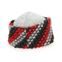 Toque Femme Victoria Laine Grise - Traclet Reference : 11441 | Chapellerie Traclet