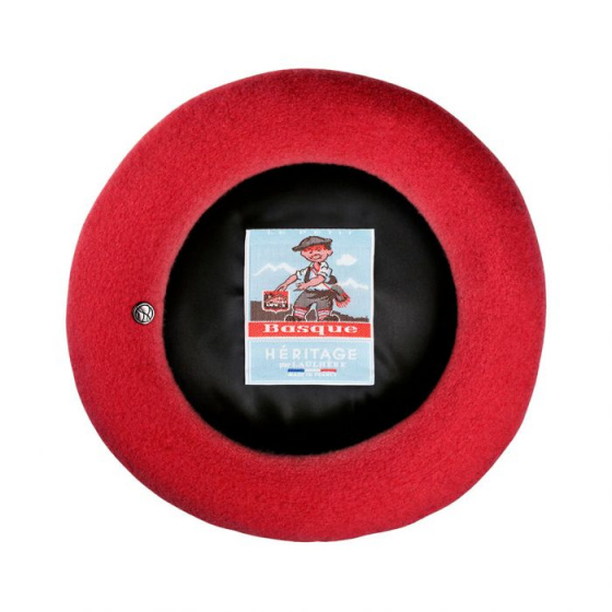 Béret Enfant Petit Basque Passion - Héritage par Laulhère Béret Enfant Petit Basque Passion - Héritage par Laulhère