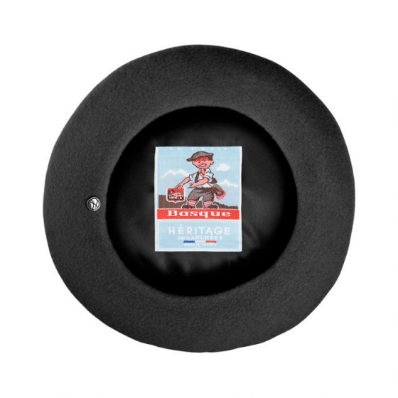 Children's Grey Petit Basque Beret - Heritage by Laulhère