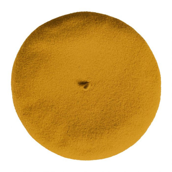 Béret Enfant Petit Basque Curcuma - Héritage par Laulhère