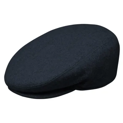 flat wool beret cap kent plain navy - men's cap Reference: 7194 | Traclet Hat Shop