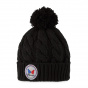 Alpina Children's Pompom Beanie Black - Pipolaki
