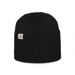 Paris Black Oversized Beanie made in France - Pipolaki