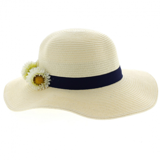 Capeline Pâquerette: French creation, model from the workshops of Chapellerie TRACLET