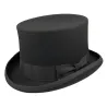 Chapeau Haut De Forme Feutre Laine Noir - Guerra Reference : 11463 | Chapellerie Traclet