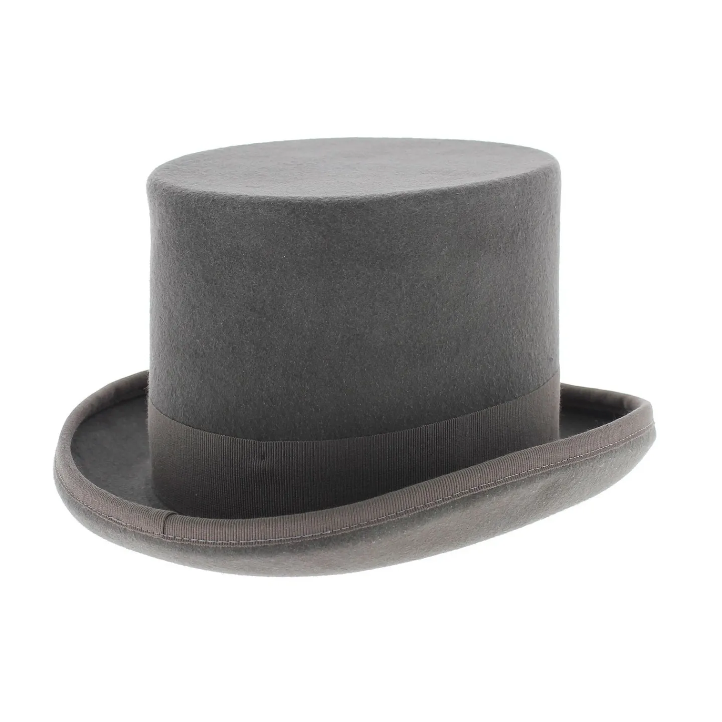 Chapeau Haut De Forme Feutre Laine Gris - Guerra Reference : 11465 | Chapellerie Traclet