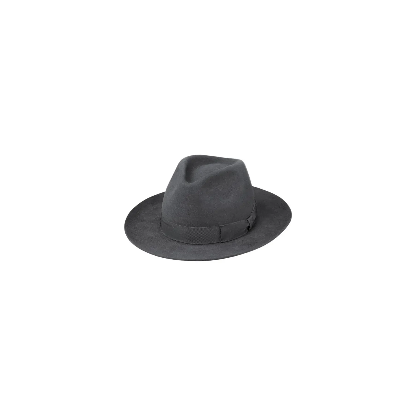 chapeau bogarte feutre poil Anthracite Reference : 11466 | Chapellerie Traclet