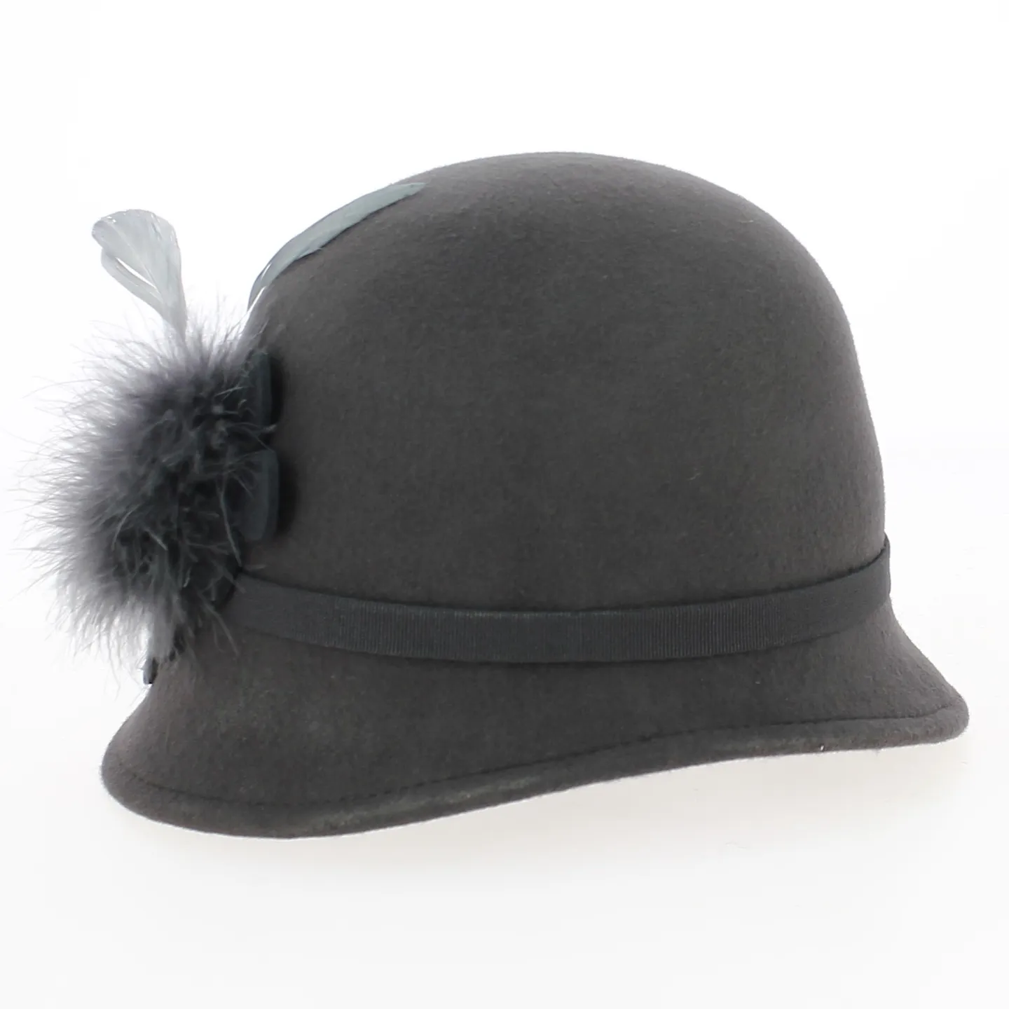 chapeau cloche en feutre Reference : 2435 | Chapellerie Traclet