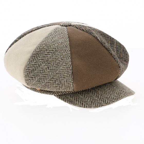 Newsboy Cap Kathi patchwork - Mayser