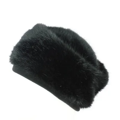 achat Toque  Femme Lola Noir - Traclet  - achat toque - Chapellerie Traclet Reference : 3063 | Chapellerie Traclet