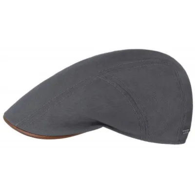 Ohio Waxed Grey Duck Bill Cap - Stetson Reference: 11485 | Traclet Hat Shop