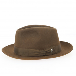Chapeau Fedora Bogarte Marron - Flechet