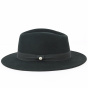 Bari Traveler / Fedora Black Wool Felt Hat - Traclet
