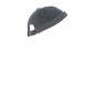 Black velvet miki hat