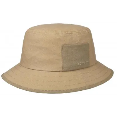 Bob BBQ Coton Délavé UV Beige - Stetson Reference : 9192 | Chapellerie Traclet