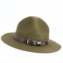 Olive Wool Felt Scout Hat - Guerra 1855