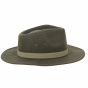 Gabiola Olive Wool Felt Traveller Hat - Traclet