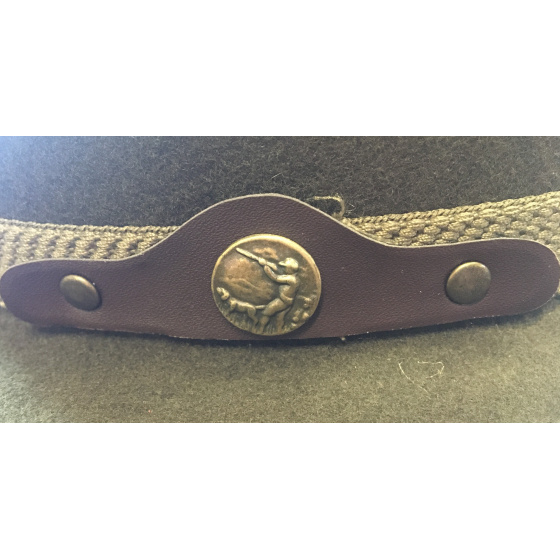 Chapeau Traveller Gabiola Feutre Laine Olive- Traclet