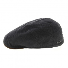 Ohio Waxed Grey Duck Bill Cap - Stetson