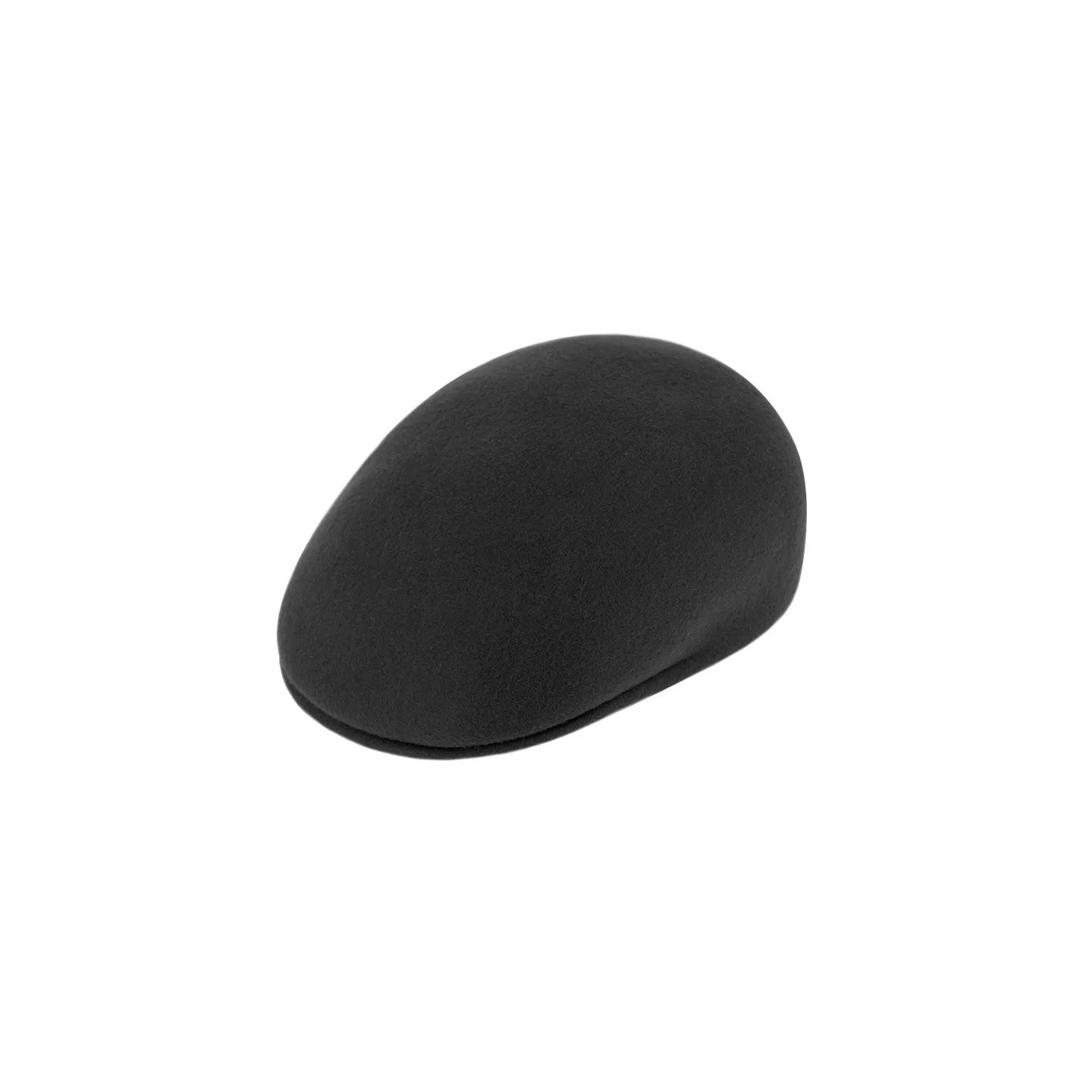 Traclet Anthracite Wool Domed Ascot Cap Reference: 7817 | Traclet Hat Shop