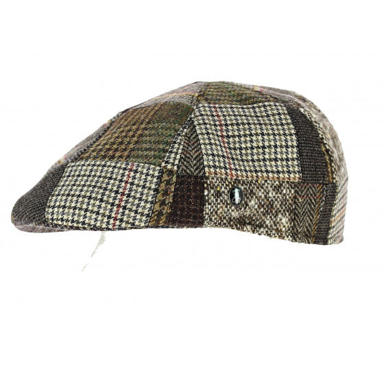 Casquette Bombée Fashion Laine Vierge Patchwork - City Sport