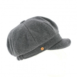 Casquette Gavroche Cache-Oreilles Camilla Plus grise - Mayser
