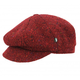 Red Heathered Newsboy Cap Fingal - City Sport