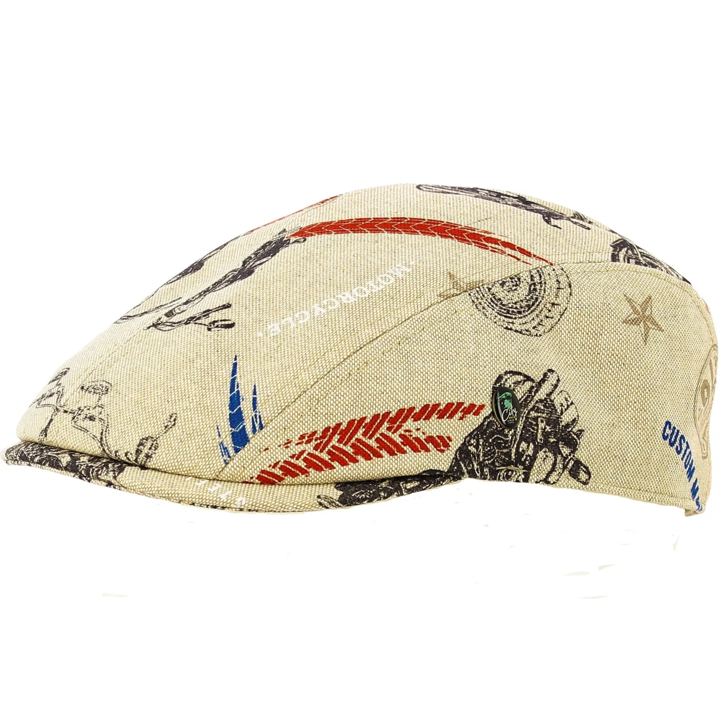 Soft Biker Duck Bill Cotton Cap - City Sport Reference: 11541 | Chapellerie Traclet