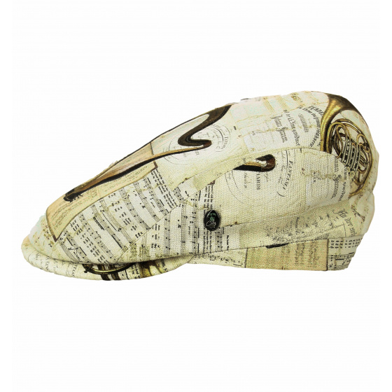 Casquette Bombée Stripe Musique Coton - City Sport