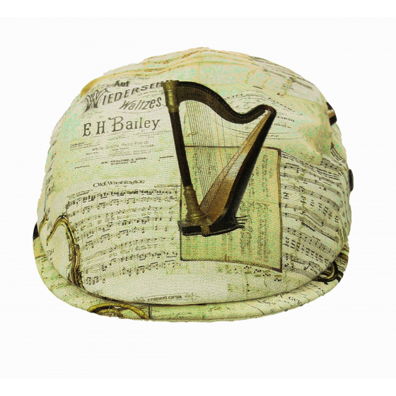 Domed Cap Stripe Music Cotton - City Sport