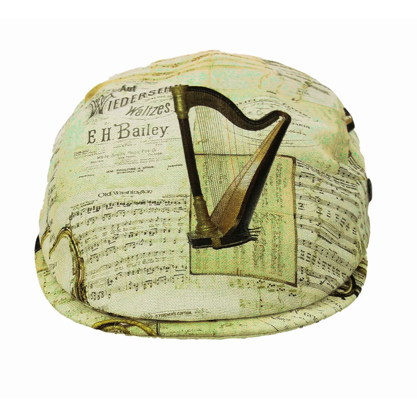 Casquette Bombée Bombée Stripe Musique Coton - City Sport Reference : 11544 | Chapellerie Traclet