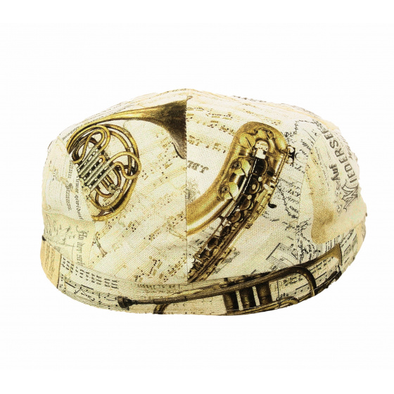 Casquette Bombée Stripe Musique Coton - City Sport