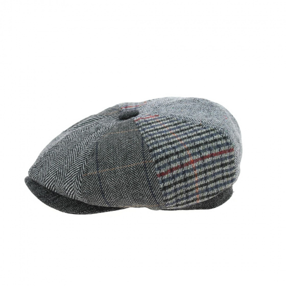 Casquette Dijon fantaisie grise