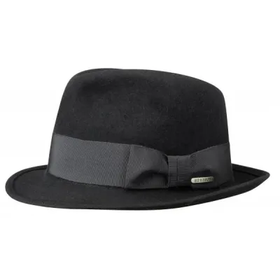 Chapeau Trilby El Paso Feutre Poil Noir - Stetson Reference : 11564 | Chapellerie Traclet
