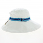 Pornichet capeline with large UV protection edges - SOWAY