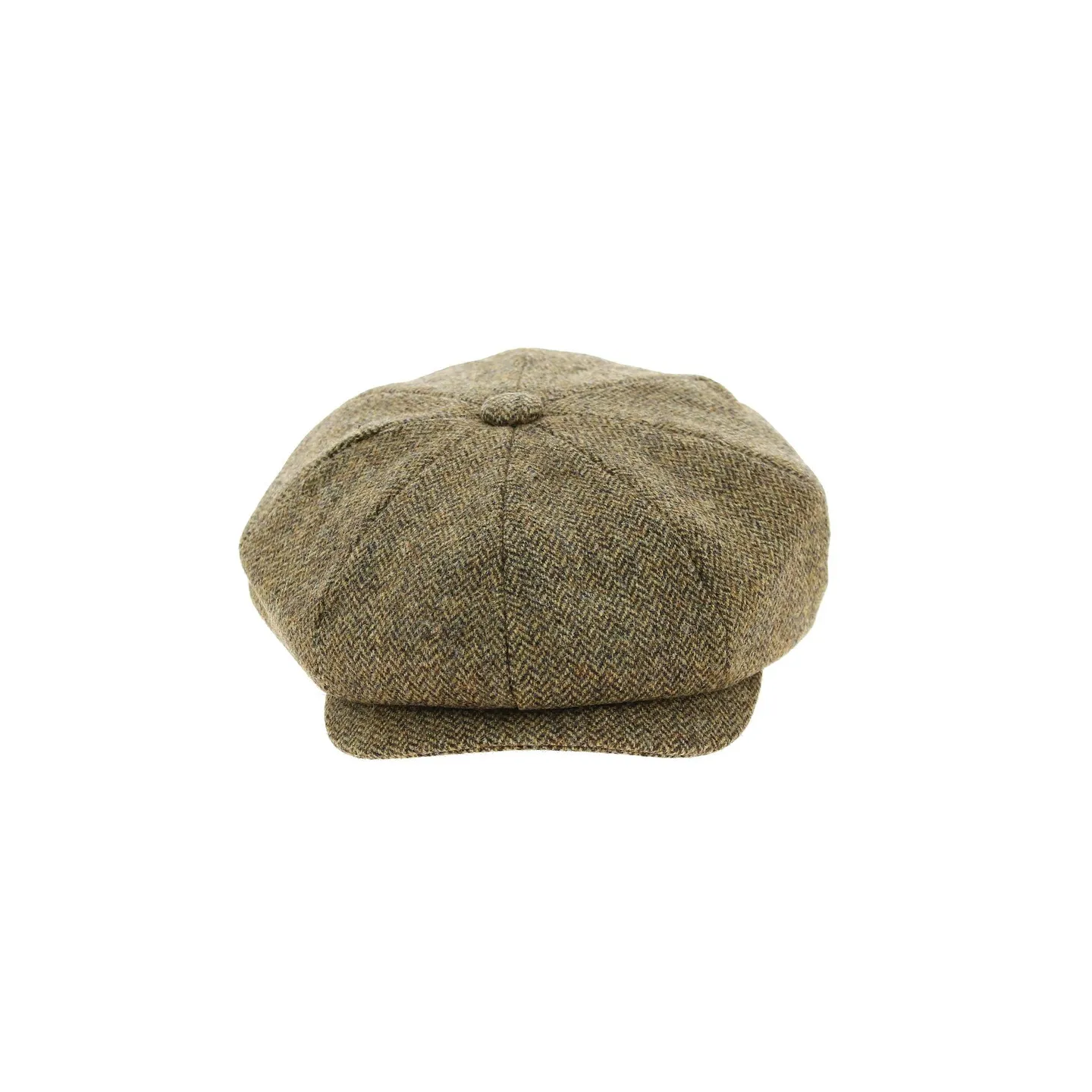 Arnold Chevron Brown Beige Cap - Traclet Reference: 11576 | Traclet Hat Shop