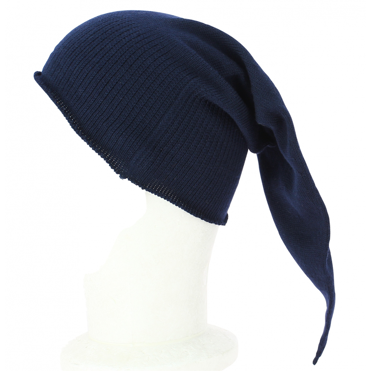 Bonnet de nuit traditionnel bleu marine pointu bonnet de nuit coton unisexe  adulte hommes femmes coton bonnet de nuit chapeau pour dormir -  France